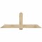 Ekena Millwork Eugene Rough Sawn Timber Gable Bracket, Douglas Fir, 72"W x 27"H x 4"D x 6"F, 9/12 Pitch GBW072X27X0406EUG00RDF - alternate 1